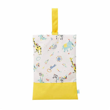 D BY DADWAY(ディーバイダッドウェイ) 撥水シューズケース アニマルサーカス【入園・入学 子ども用 上履き入れ おしゃれ 】【ゆうパケット送料無料】